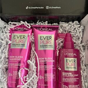 L'Oreal Paris Ever Pure Iron Sleek Set